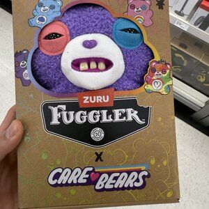 Fuggler x Care Bears 9” SHARE BEAR Funny Ugly Monsters Brand New - Sealed
